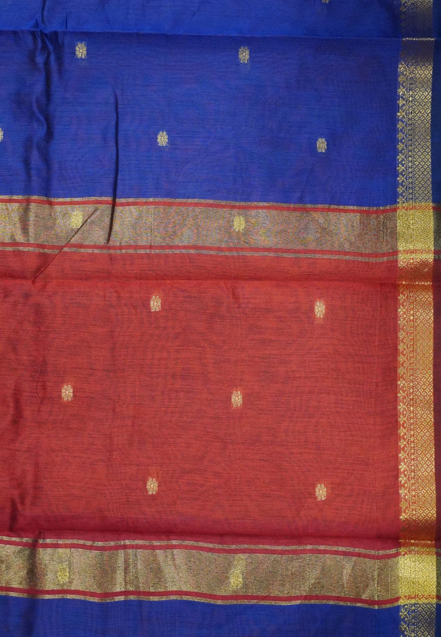 Maheswari Saree - Blue