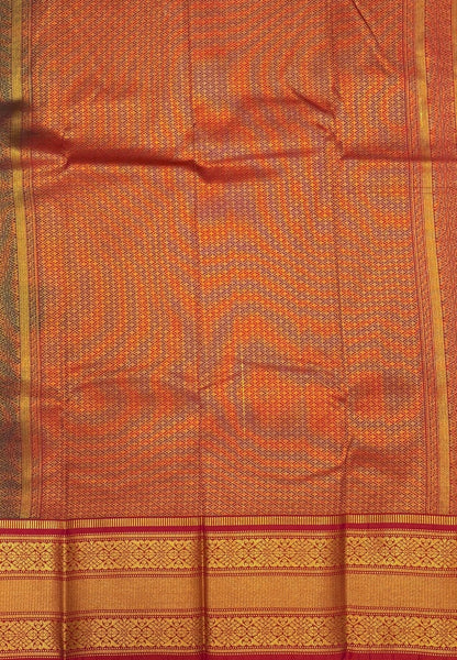 Budget Kanchipuram Saree-Ramar Green