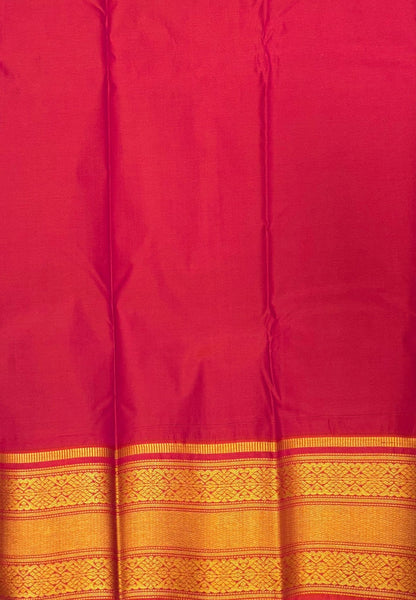 Budget Kanchipuram Saree-Ramar Green