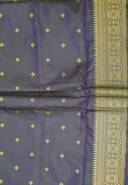 Semi Silk Saree-Teal Green