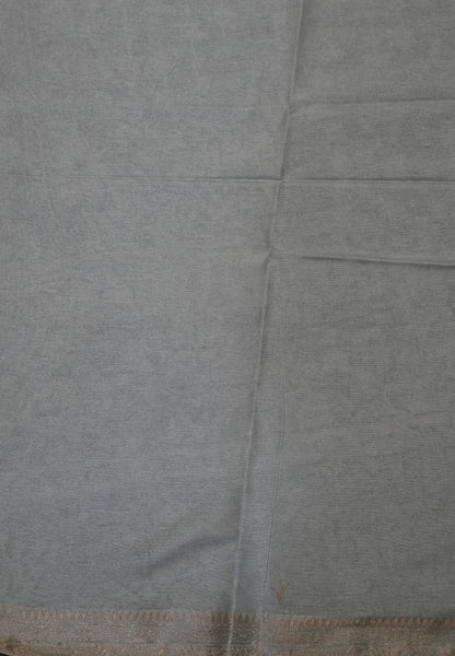 Soft Tussar Saree - Baby Blue