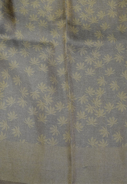 Semi Tissue Silk Saree-Mehndi Green