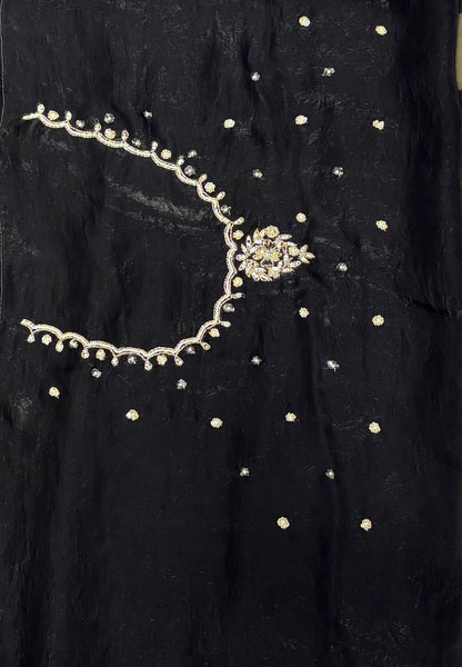 Designer Saree-Black