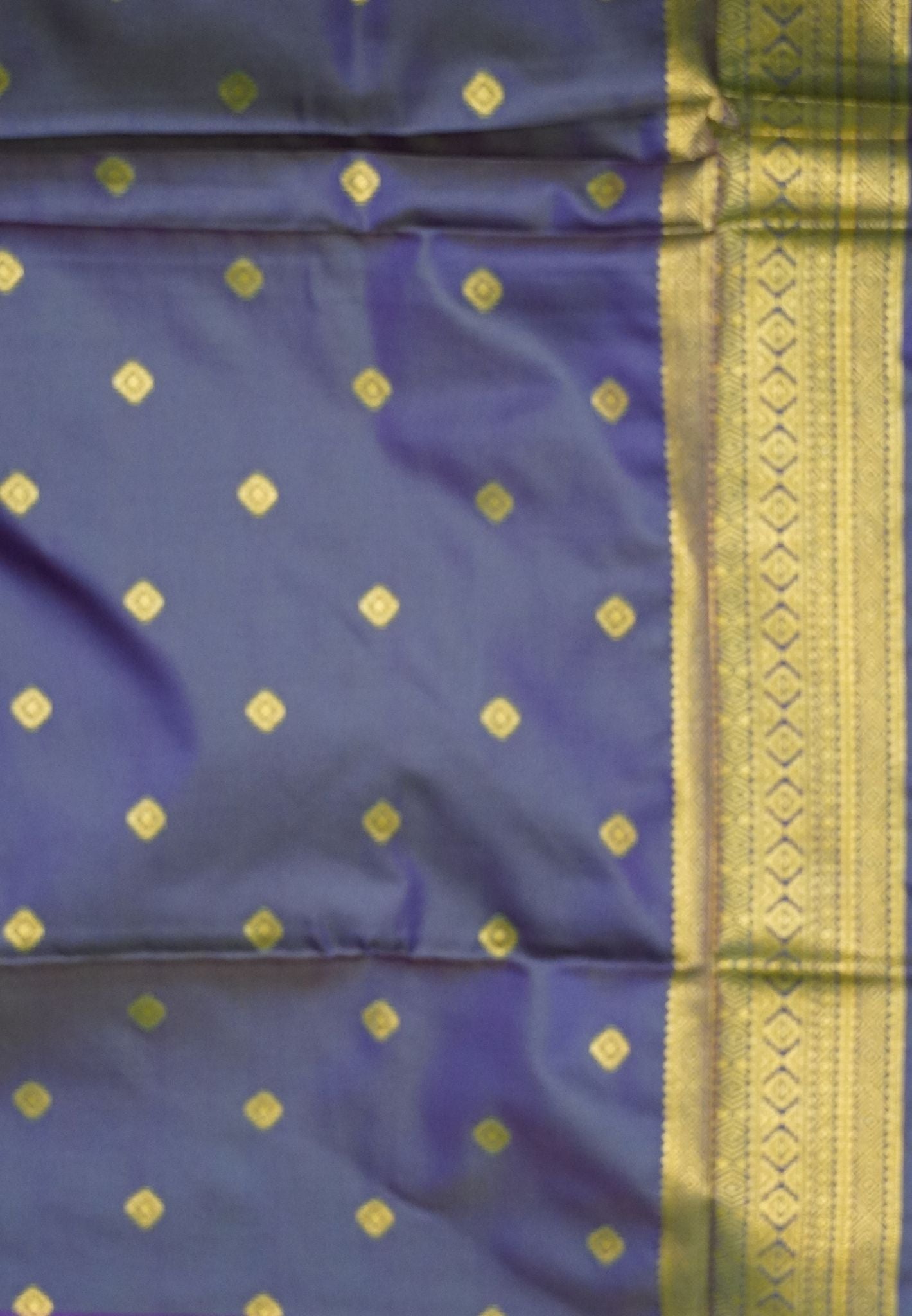 Semi Silk Saree-Teal Green