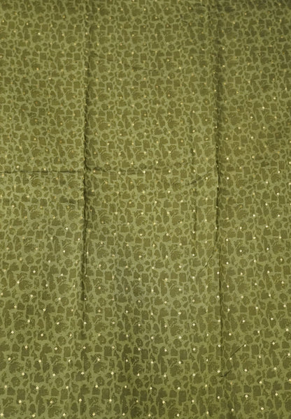 Tussar Saree- Sage Green