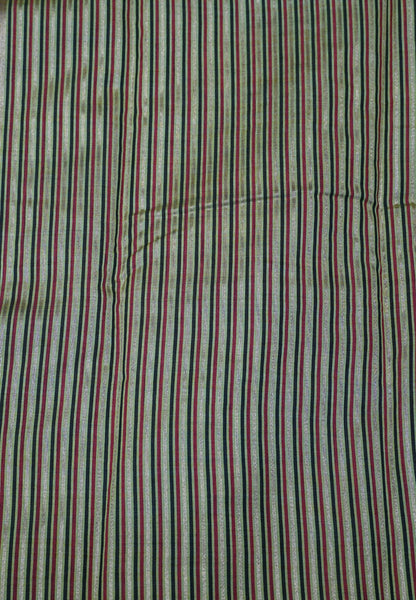 Semi Tussar Saree – Contemporary Temple Border Design – Green
