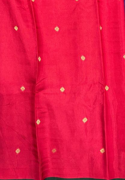 Art Mysore Silk Saree-Violet with Rajagopuram Zari Border