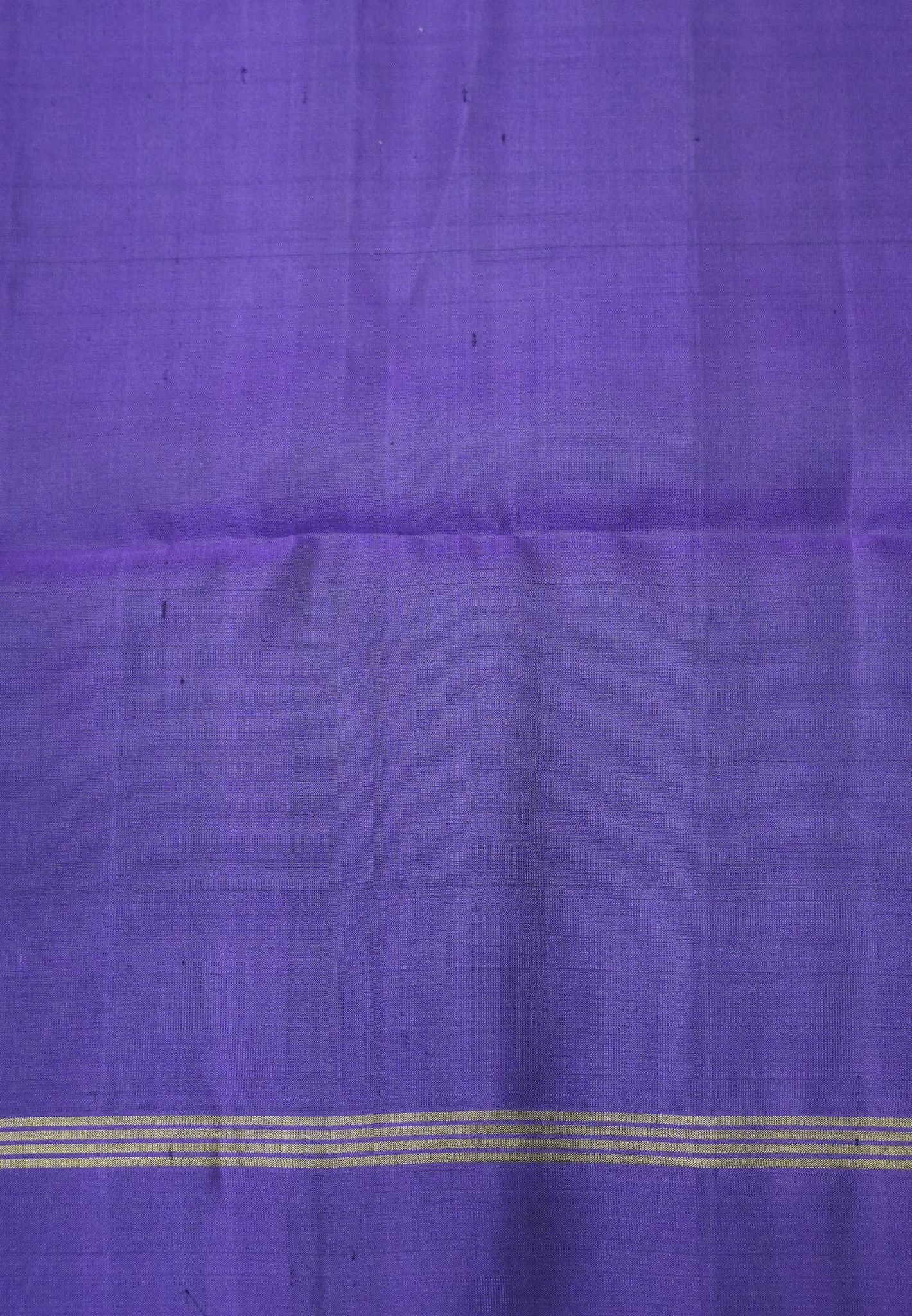 Soft Silk Saree with Kolam Weave - Wine