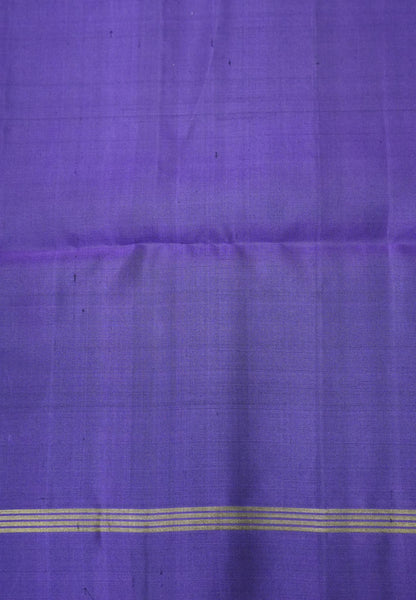 Soft Silk Saree with Kolam Weave - Wine