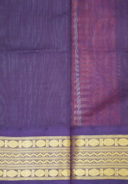Pure Silk Cotton Saree- Palum Pazhamum Small Checks