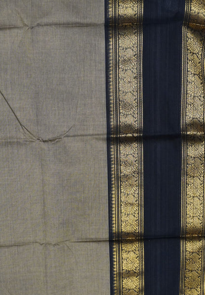 Chettinad Cotton Saree - Beige