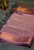 Vazhai Naaru Pattu Saree Veldhari Onion Pink to Purple thumbnail