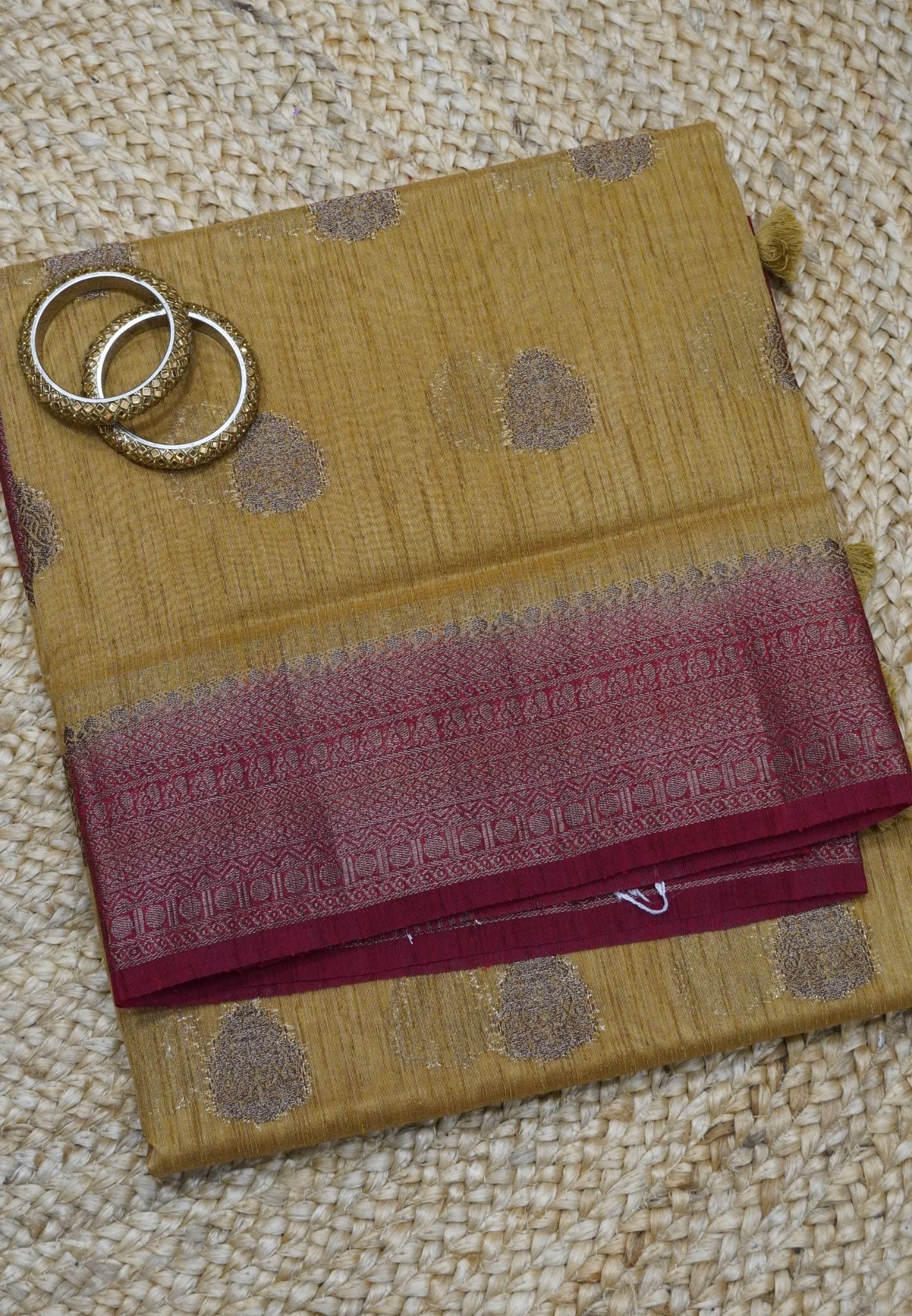 Bamboo Saree - Sandal