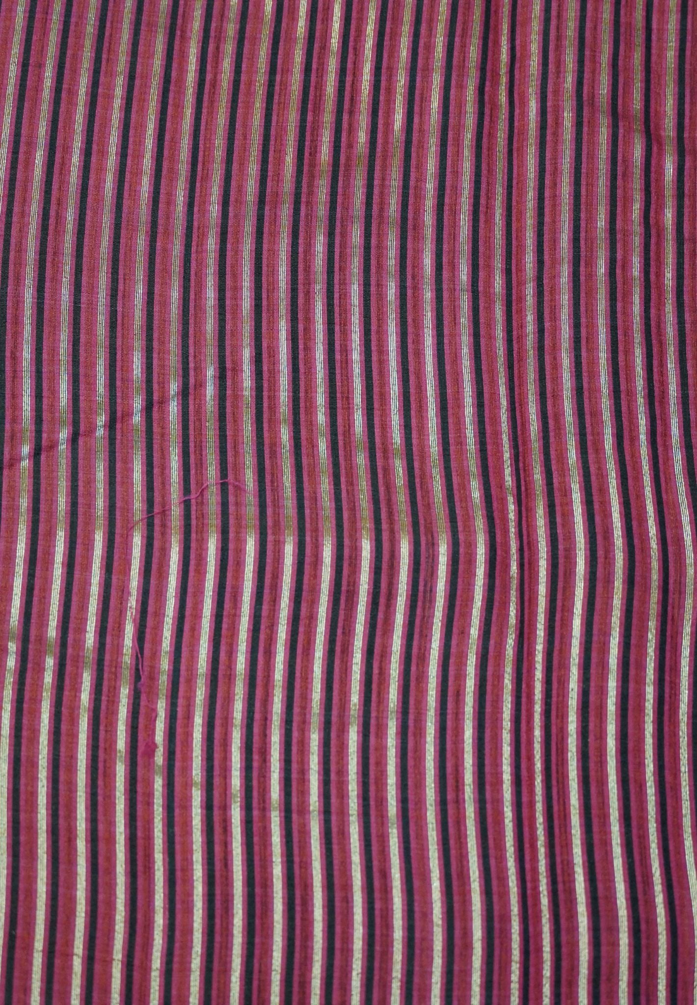 Semi Tussar Saree – Contemporary Temple Border Design – Pink