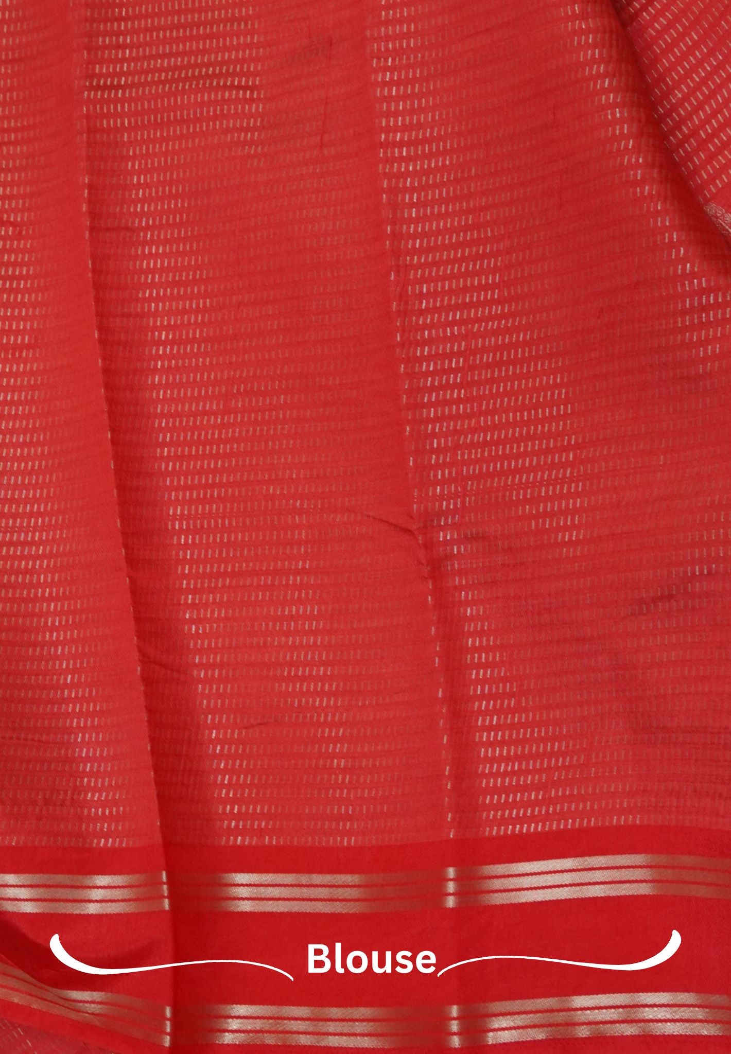 Semi Tussar Saree-Redish Pink in RainDrop Zari with Retapet Border