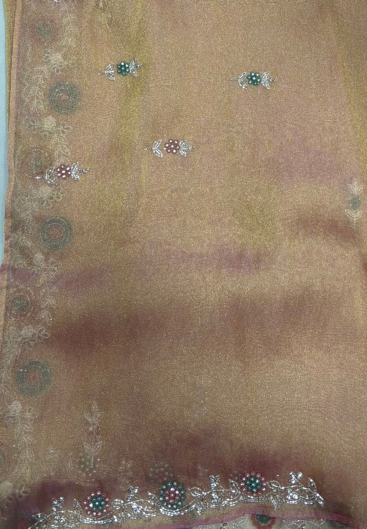 Designer Saree-Light Pale Orange