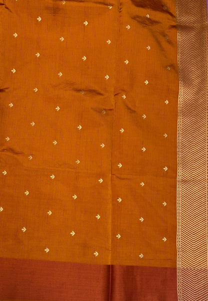Mulberry Silk Saree-Light Purple with Contrast Deer Border