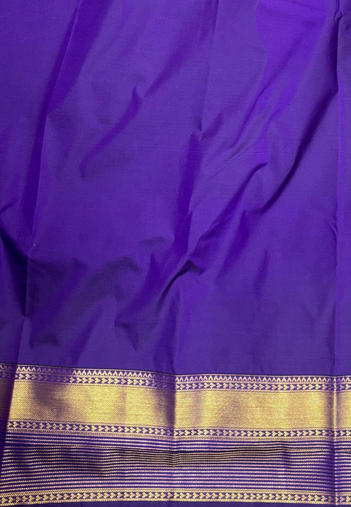 Budget Kanchipuram Saree-Pastel Pink with Contrast Border