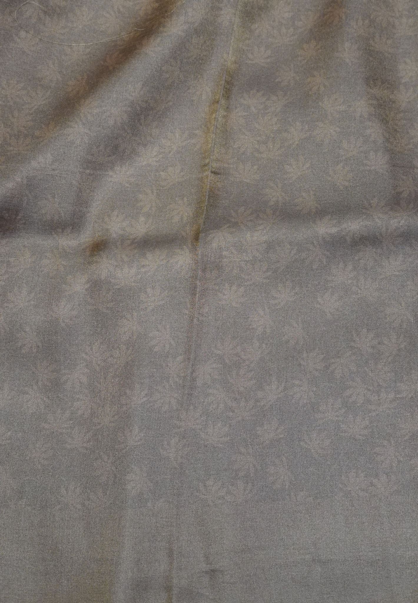 Semi Tissue Silk Saree-Mehndi Brown