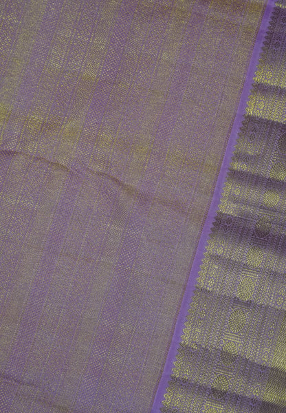 Pure Kanchipuram Silk Saree - Rani Pink 1000 Butta with Light Pink Border
