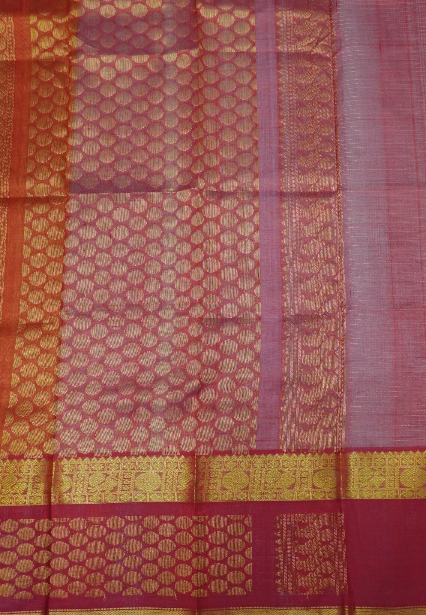 Pure Silk Cotton Saree – Mango Yellow With Vintage Annapakshi Border