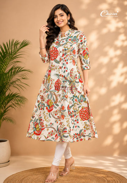 Kurti-Floral Print
