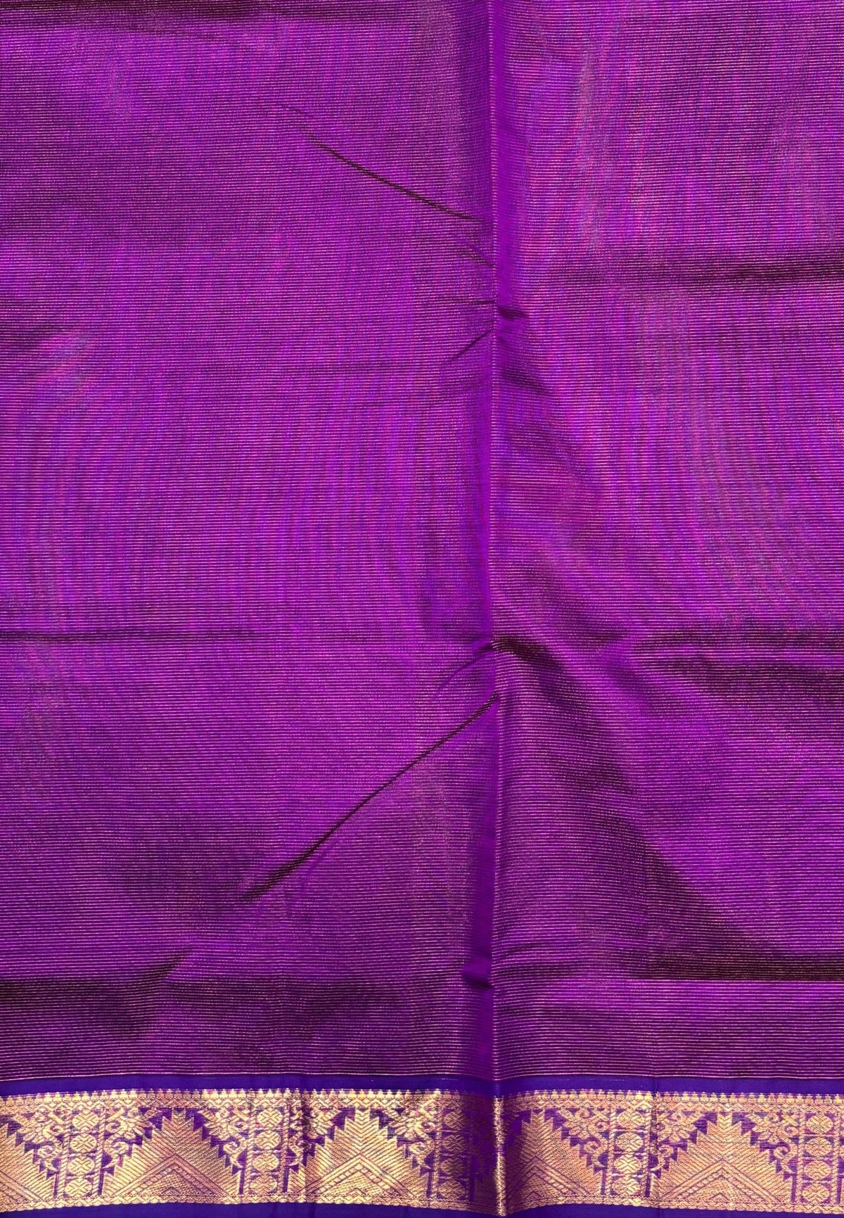 Pure Silk Cotton Saree-Magenta In Vairaoosi Zari With Contrast Border
