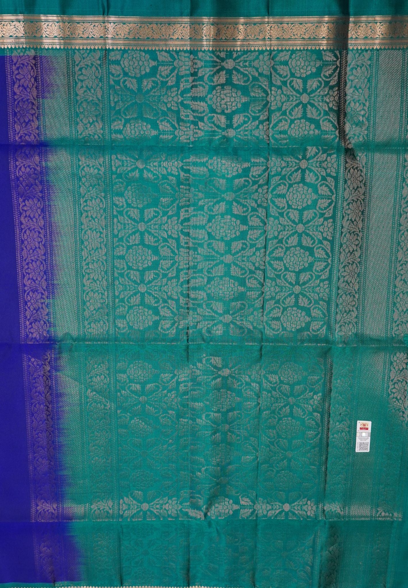 Pure Kanchipuram Soft Silk Saree - royal blue