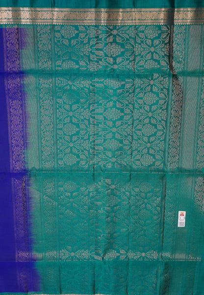 Pure Kanchipuram Soft Silk Saree - royal blue