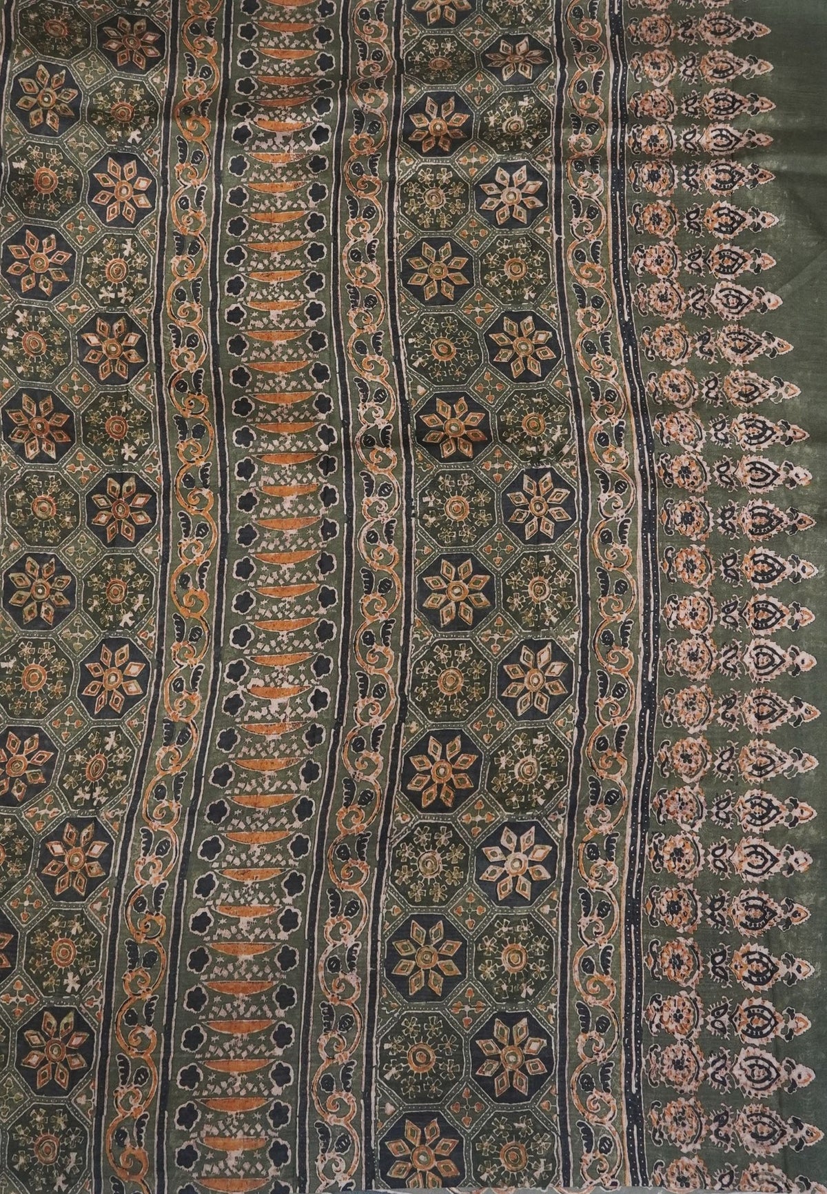 Premium Silk Saree-Sage Green