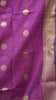 Maheswari Cotton Saree Round Butta-Pink thumbnail