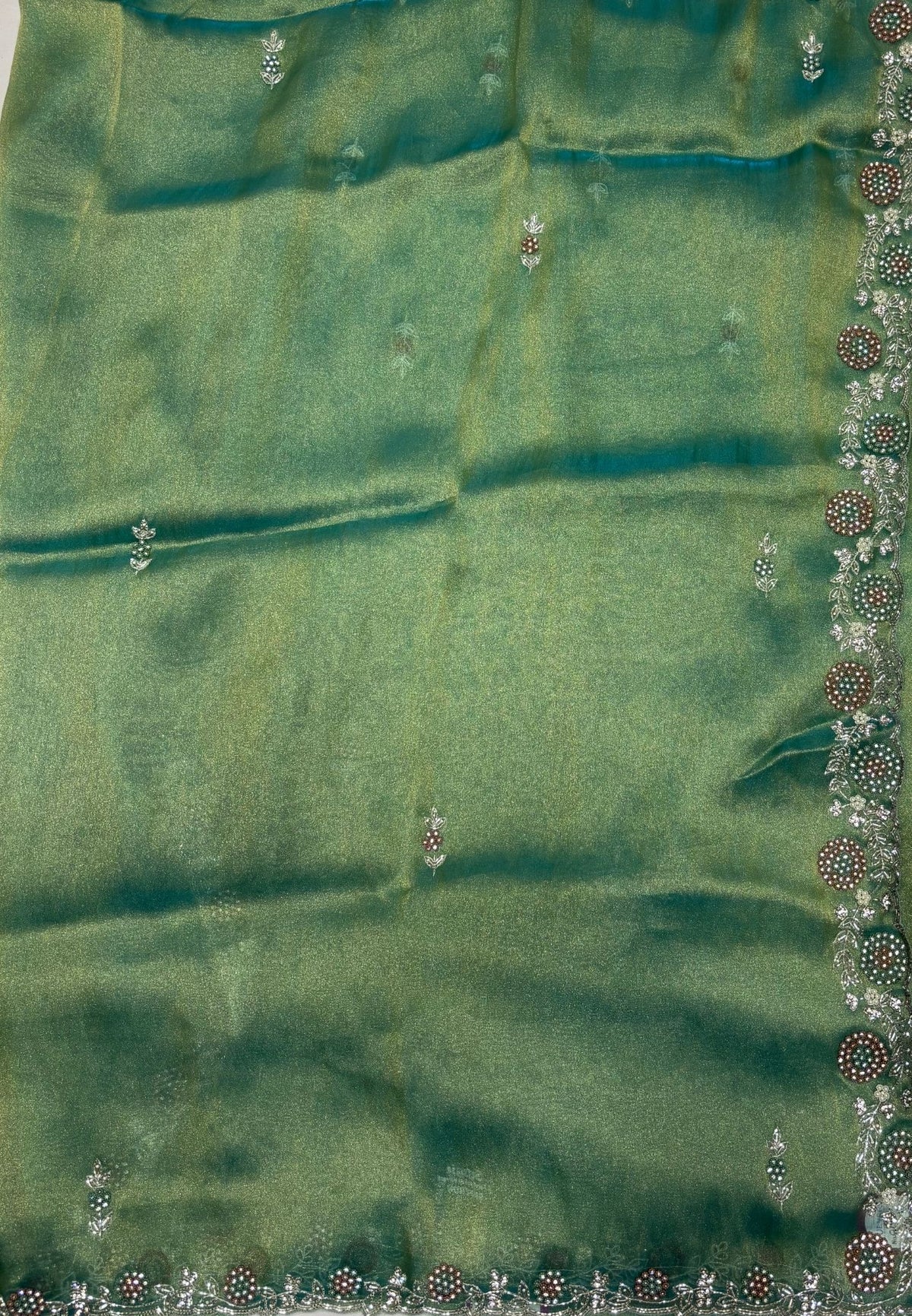 Designer Saree-Green