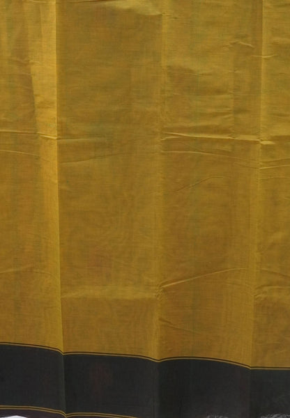 Chettinad Cotton Saree-Lime Green With Floral Bouquet Border