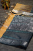 Vazhai Naaru Pattu Saree Vanasigaram Turquoise Blue to Sandal thumbnail