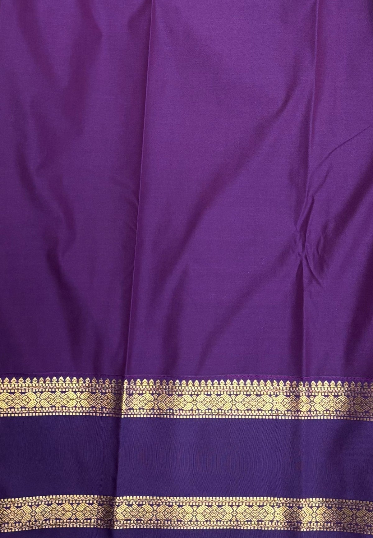 Budget Kanchipuram Saree-Light Green with Contrast Border