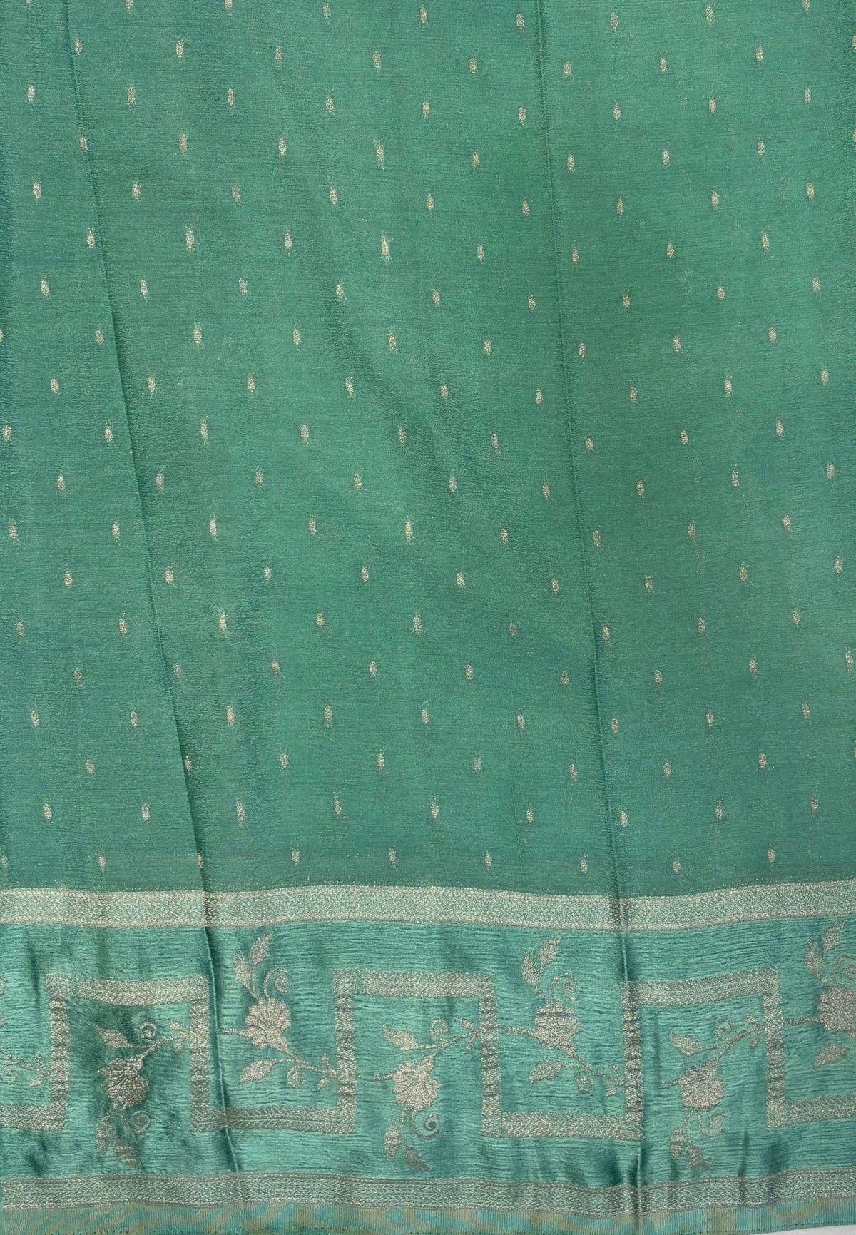 Banarasi Brocade Silk Saree-Purple with Contrast Border