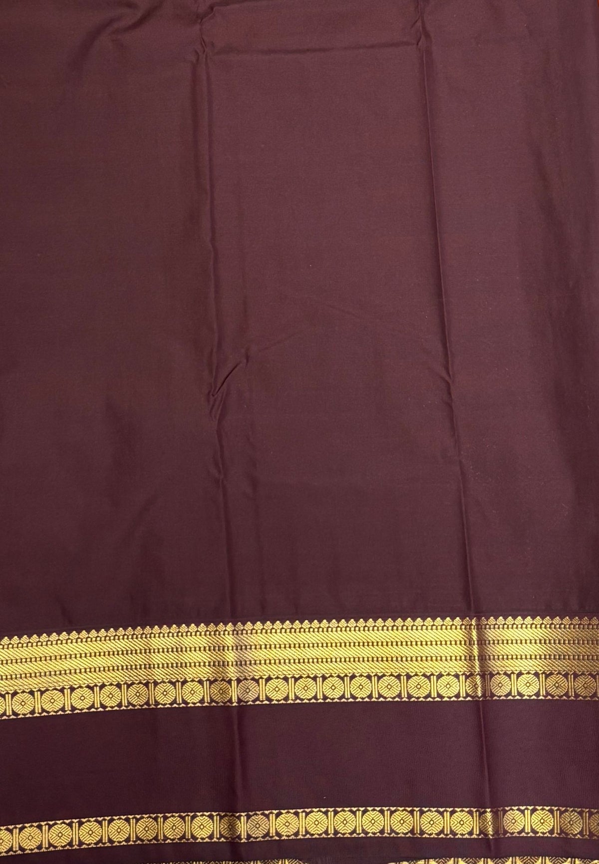 Budget Kanchipuram Saree-Ice Green with Contrast Border