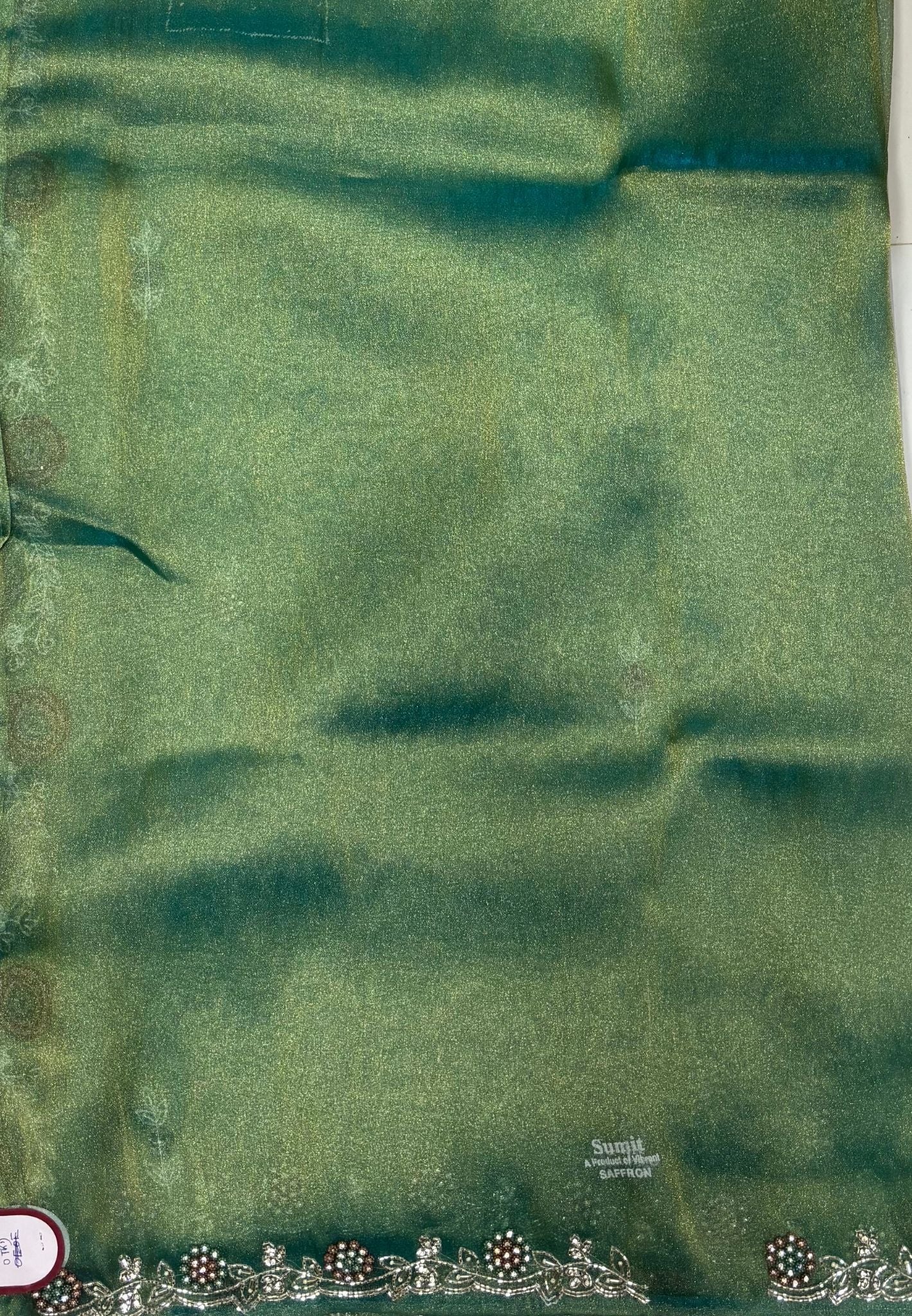 Designer Saree-Green
