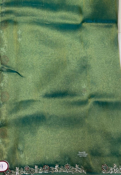 Designer Saree-Green