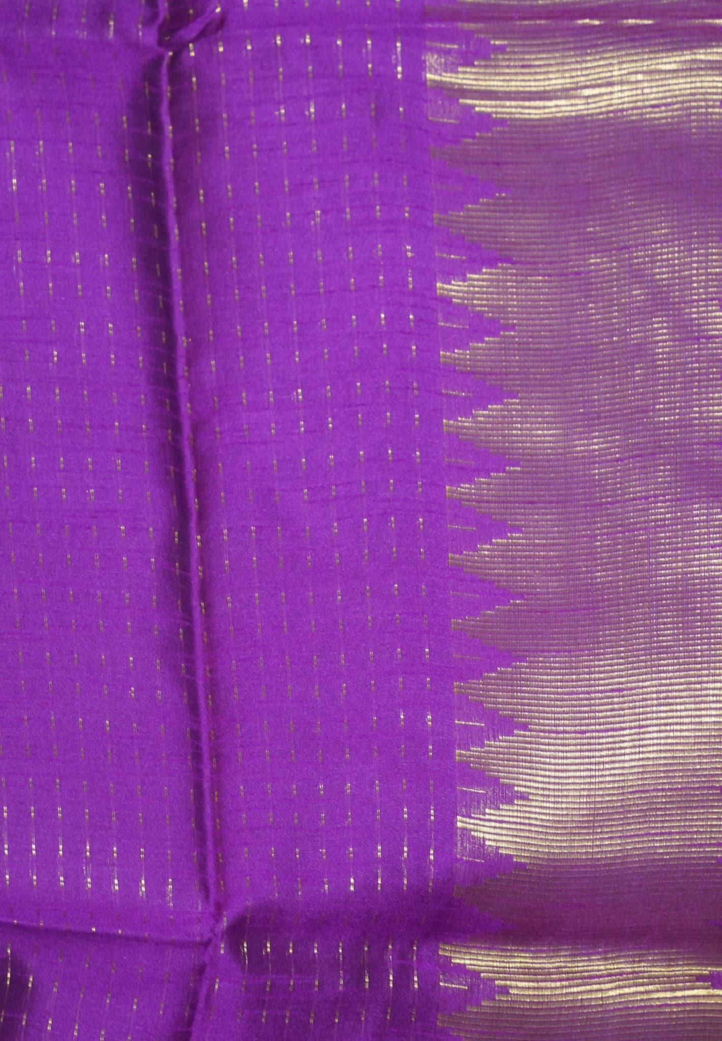 Semi Raw Silk Saree-Magenta