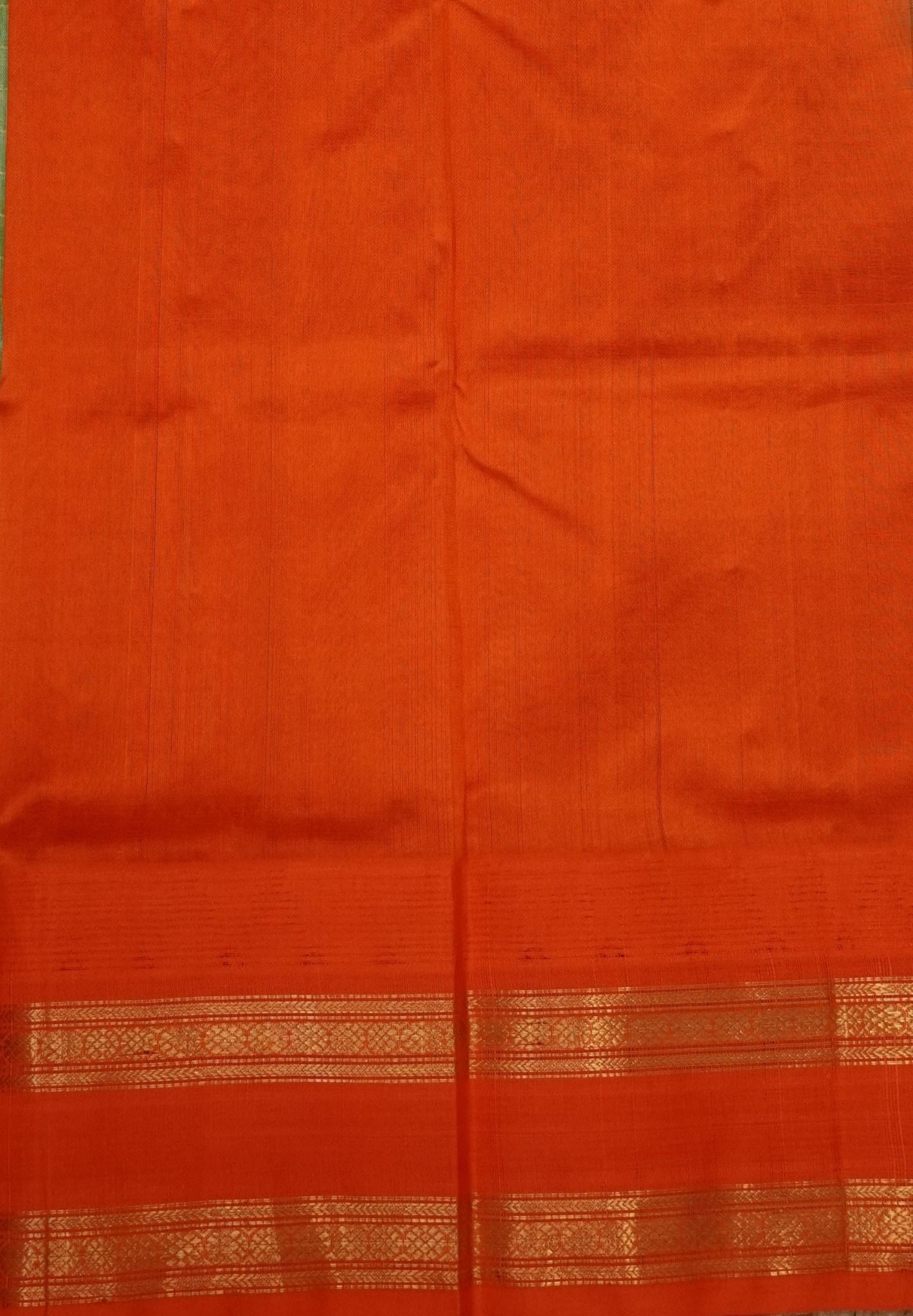 Pure Silk Cotton Saree – Pista Green in Zari Checks with Retapet Border