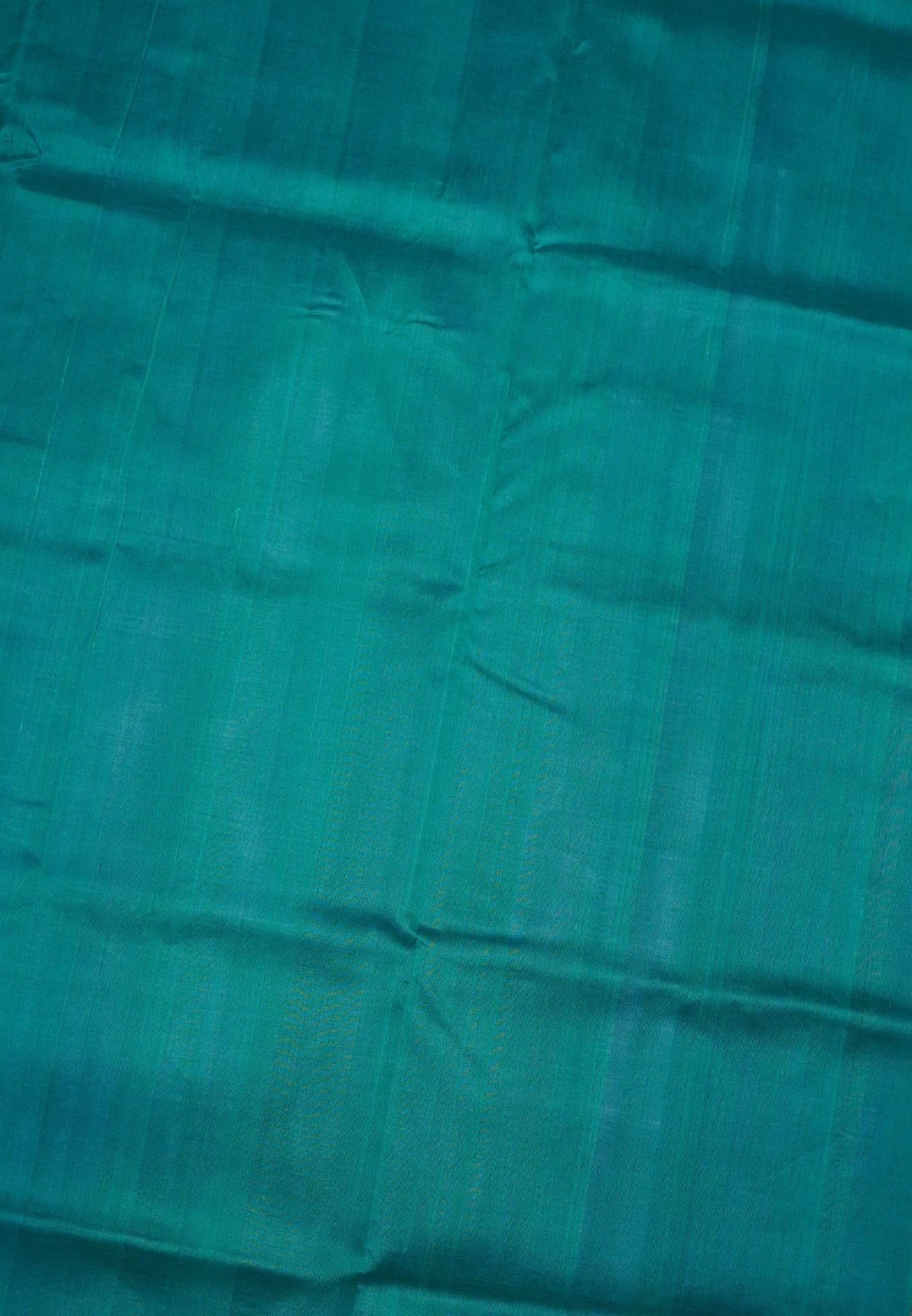 Pure Silk Cotton Saree-Royal Blue in Tazhamboo Pattern