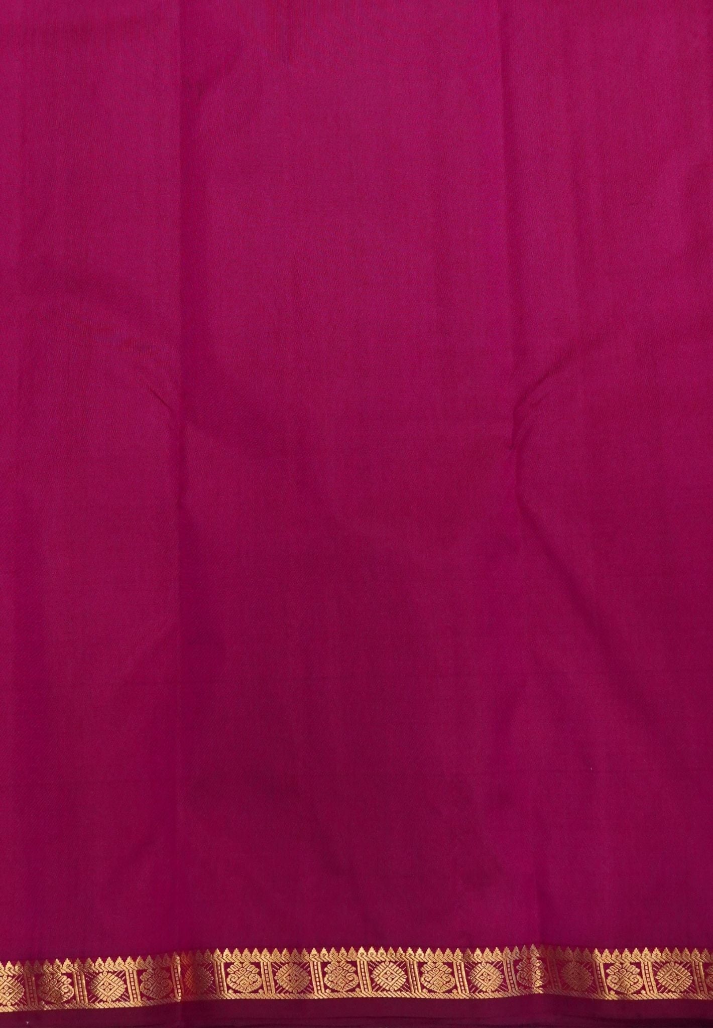 Pure Kanchipuram Silk Saree-Mittai Pink with Small Border