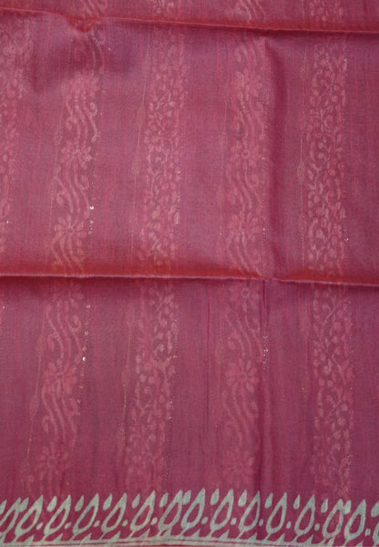 Bhagalpur Cotton Saree-Grey