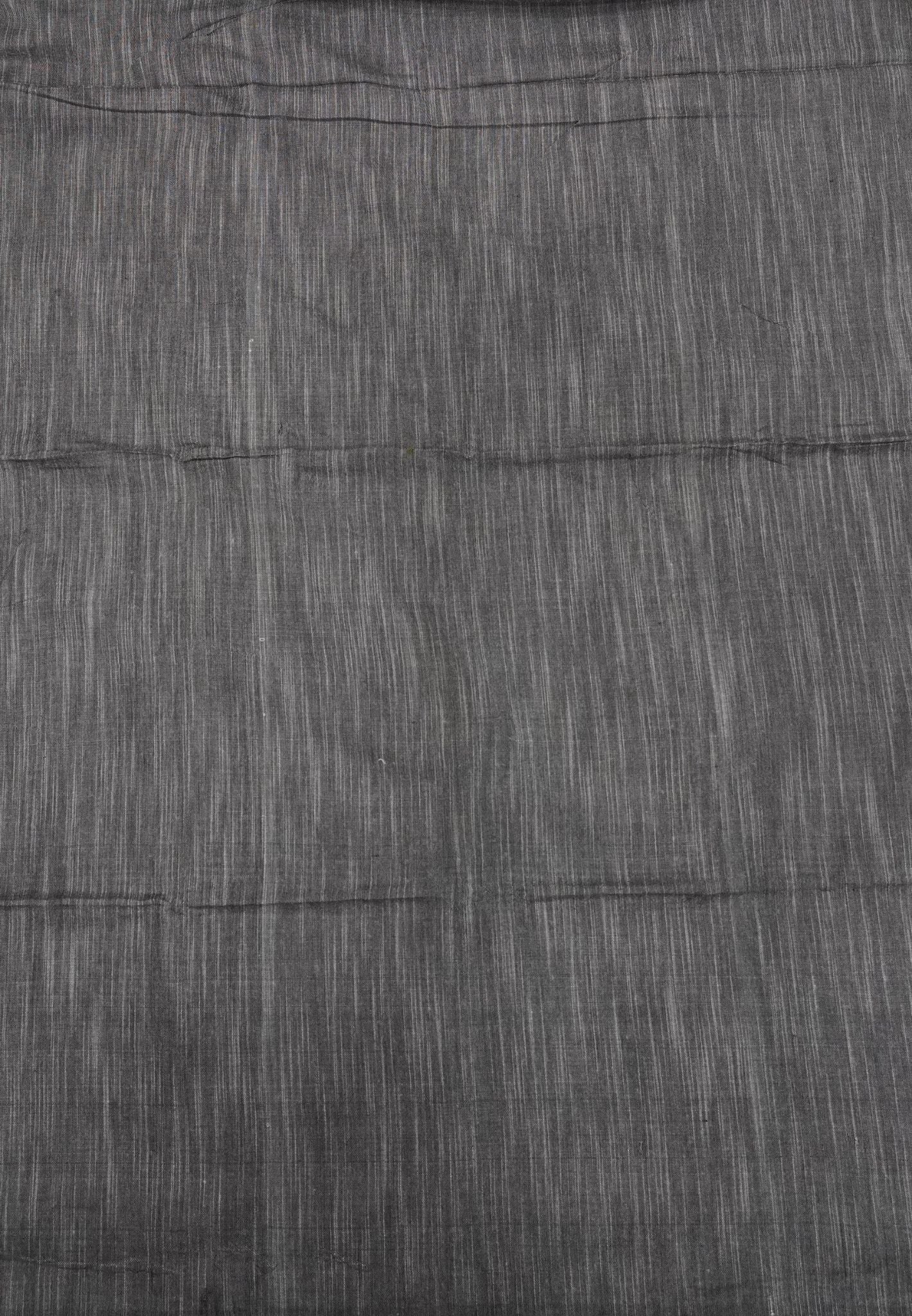 Sambalpuri Cotton Saree-Grey