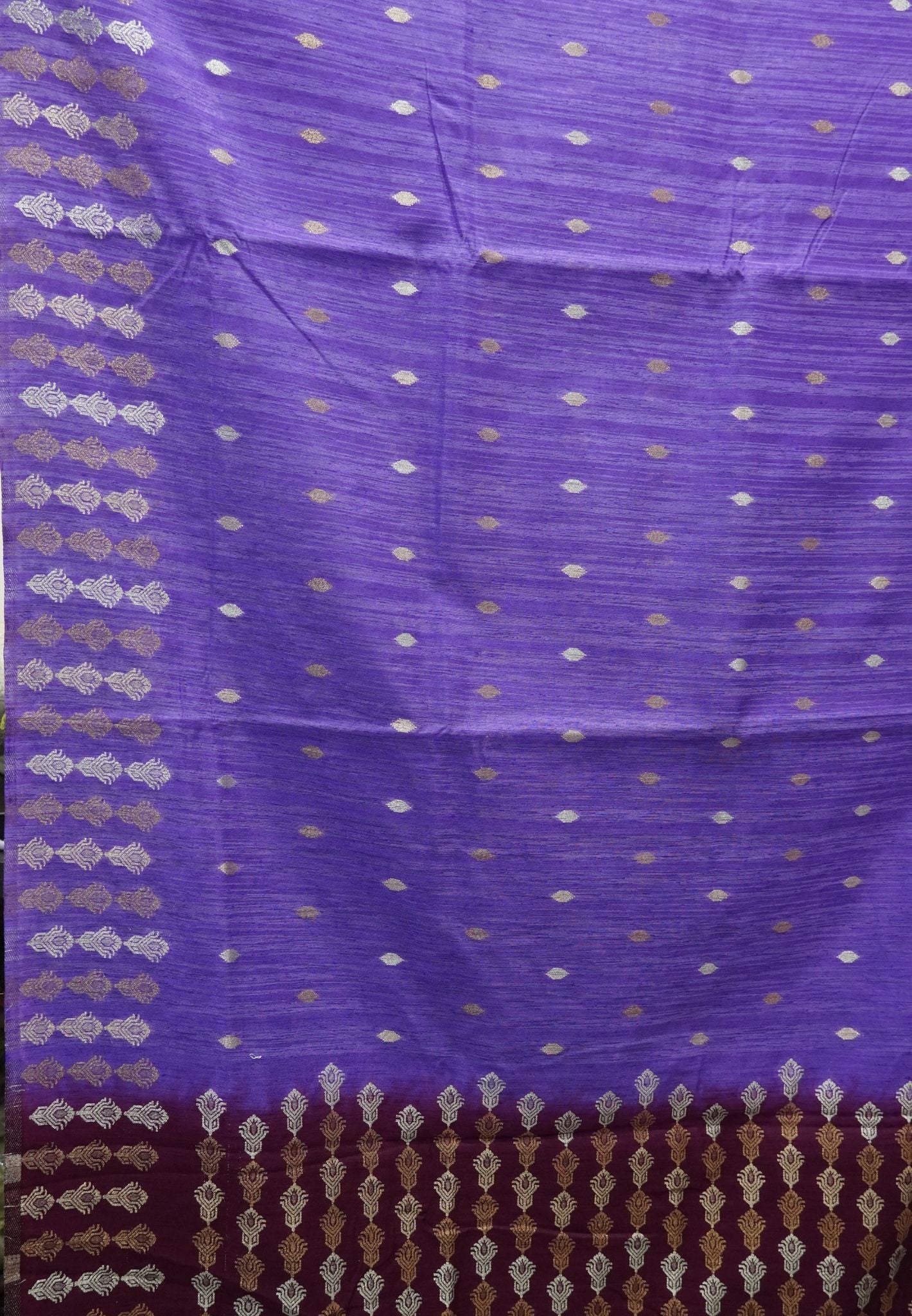 Semi  Tussar Saree - Lavender