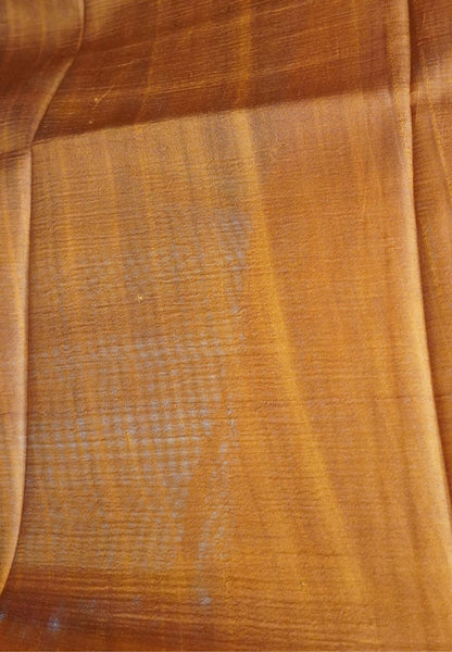 Pure Tussar Saree-Wine