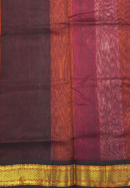 Pure Silk Cotton Saree-Multi Color in Rangkat Pattern