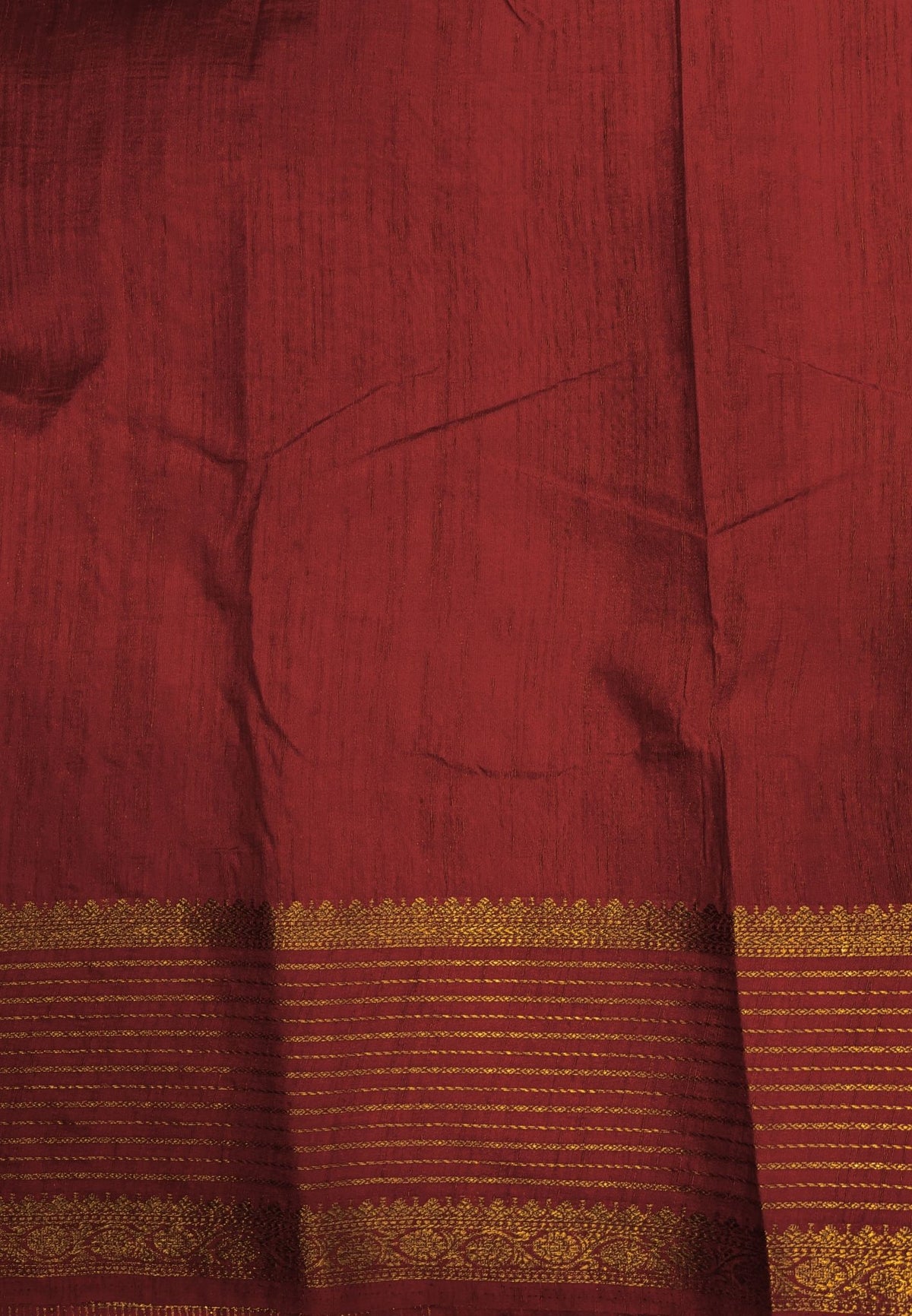 Raw Silk Saree-Lavender With Contrast Border