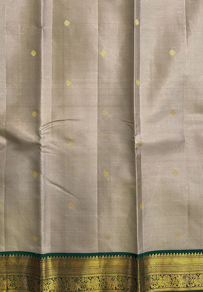 Pure Kanchipuram Silk Saree - Beige